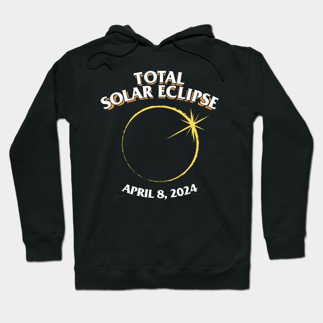 Total Solar Eclipse - April 8, 2024 Hoodie by LAB Ideas